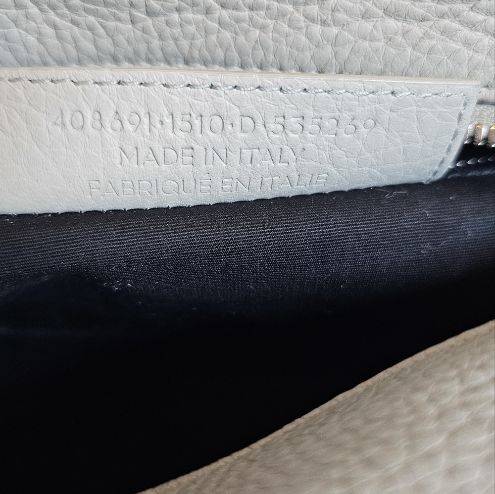 Balenciaga Gray Leather Shoulder Bag Camera Bag - Picture 16 of 17